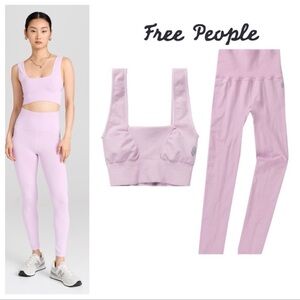 NEW Free People Movement Good Karma Top & Leggings Set
